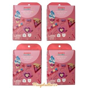 NWT Set of 4 Mondo Llama String Art Kits